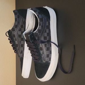 Vans Old Skool Checkerboard Skate Shoes
